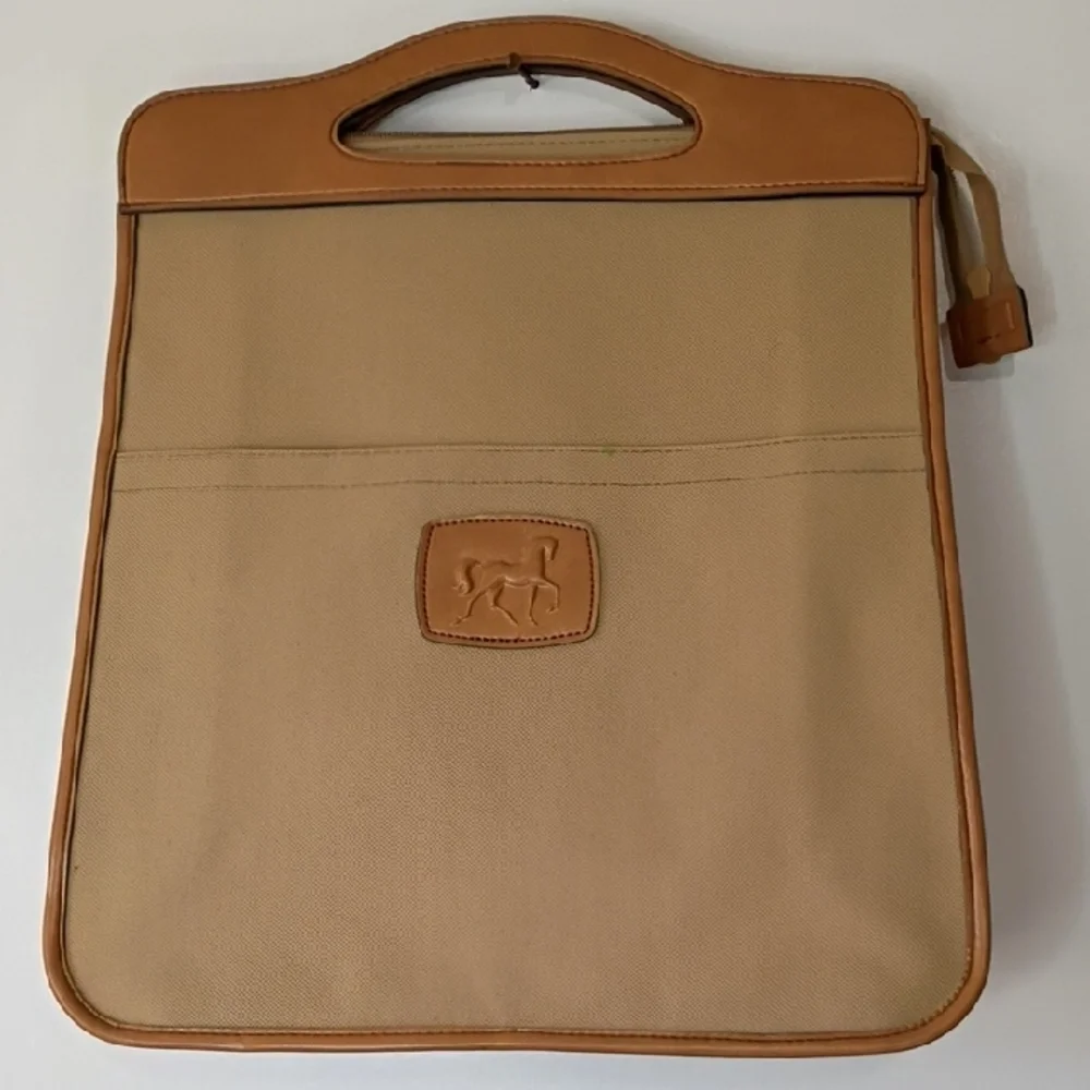 Vintage Tote Made in France Tote Bag Large Minimal Flaws - Picture 3 of 15